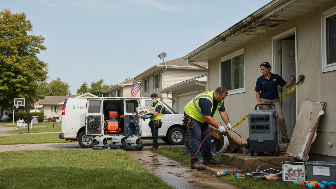Water Damage Restoration in Frankfort, MI near me